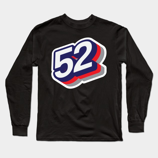 52 Long Sleeve T-Shirt by MplusC